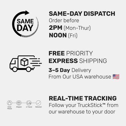 TruckStick™ Pro + Mounting Clips